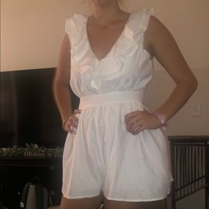 White Romper